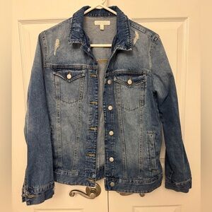 Abound Striped Denim Fabric